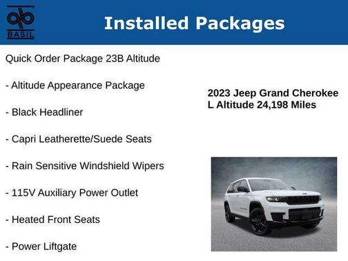 2023 Jeep Grand Cherokee L Laredo