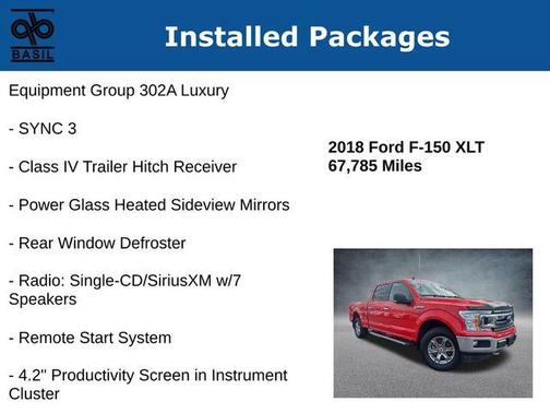 2018 Ford F-150 XLT