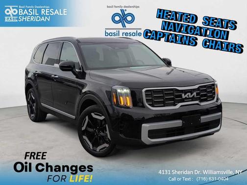 Ebony Black 2025 Kia Telluride S