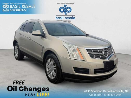 Gold Mist Metallic 2011 Cadillac SRX Luxury Collection