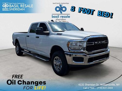 Bright White Clearcoat 2024 RAM 2500 Tradesman