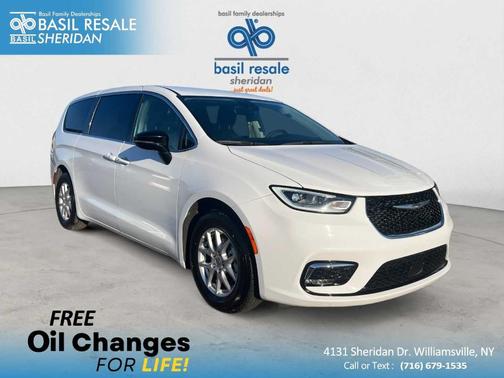 Bright White Clearcoat 2024 Chrysler Pacifica Touring-L