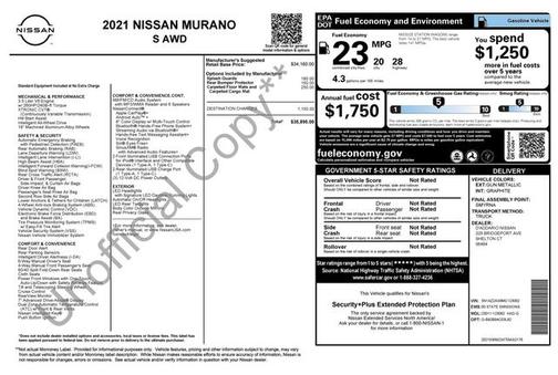 2021 Nissan Murano S