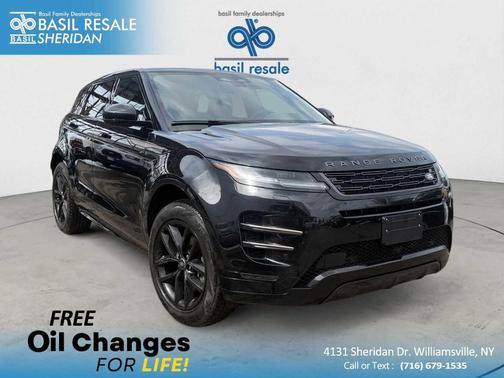 Santorini Black 2024 Land Rover Range Rover Evoque Dynamic SE