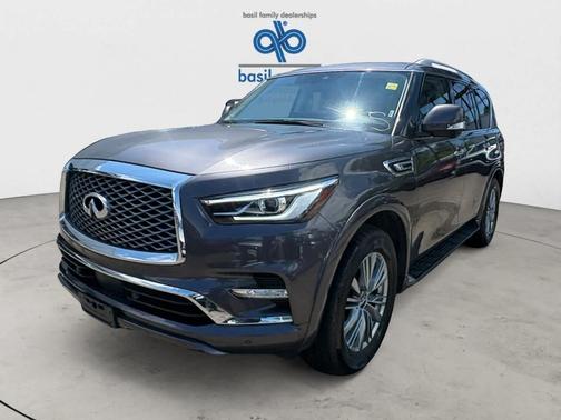 Anthracite Gray 2024 INFINITI QX80 Luxe