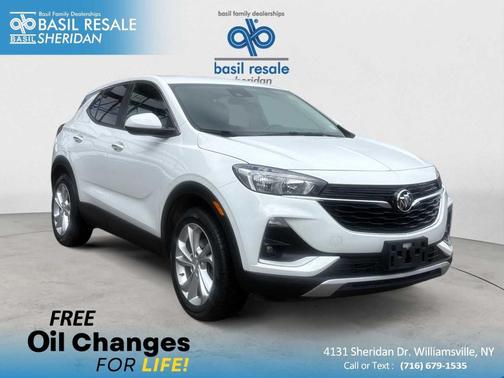 Summit White 2021 Buick Encore GX Preferred