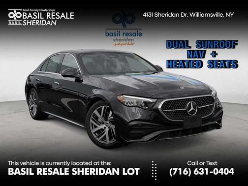 2025 Mercedes-Benz E-Class E 350 4MATIC