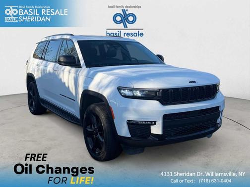 Bright White 2024 Jeep Grand Cherokee L Limited