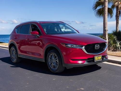 Soul Red Crystal Metallic 2021 Mazda CX-5 Touring