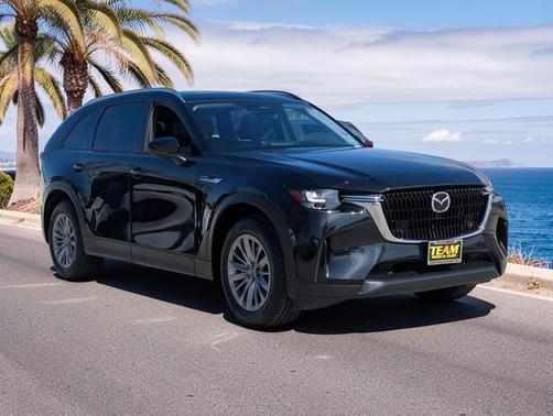 Jet Black Mica 2025 Mazda CX-90 Preferred