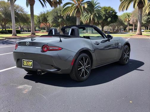 Machine Gray Metallic 2026 Mazda MX-5 Miata Grand Touring