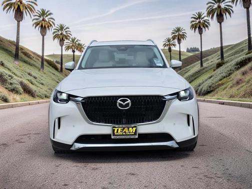 Rhodium White Metallic 2024 Mazda CX-90 Premium Plus