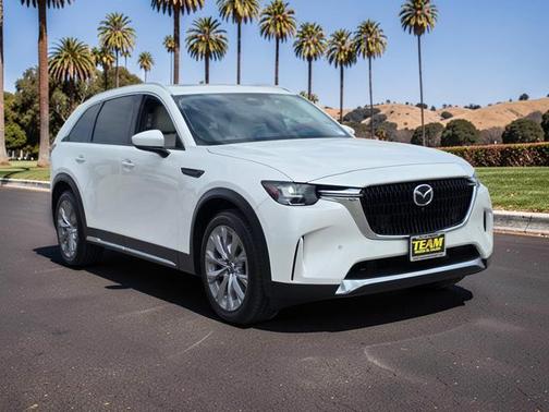 Rhodium White Metallic 2024 Mazda CX-90 Premium Plus