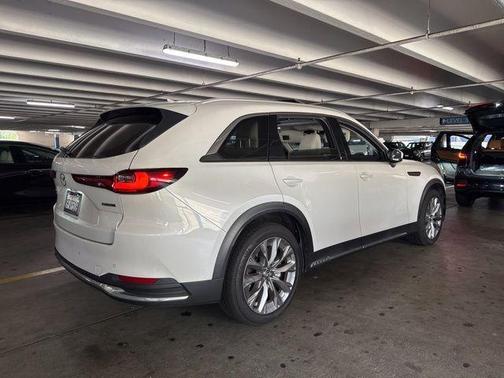 Rhodium White Metallic 2024 Mazda CX-90 Premium Plus