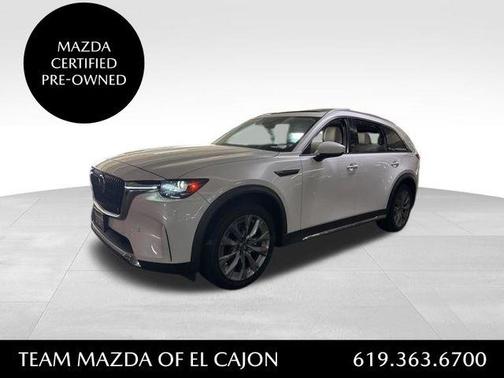 Rhodium White Metallic 2024 Mazda CX-90 Premium Plus