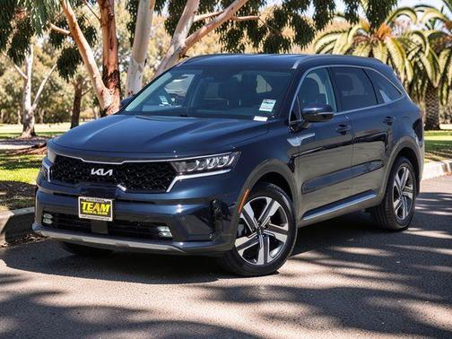 Gravity Blue 2023 Kia Sorento Hybrid EX