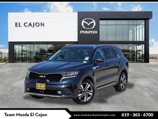 Gravity Blue 2023 Kia Sorento Hybrid EX