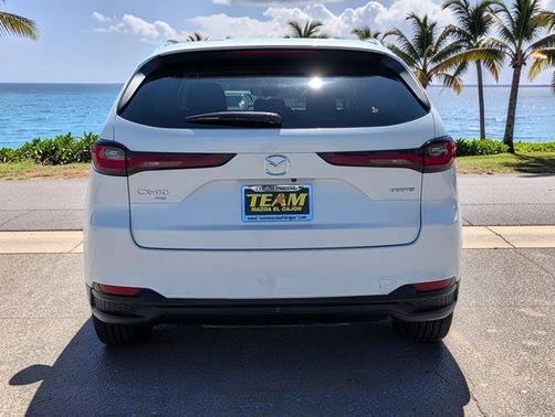 Rhodium White Premium 2025 Mazda CX-90 SE