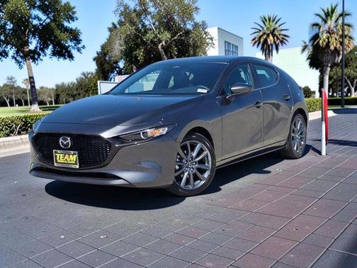 Machine Gray Metallic 2026 Mazda Mazda3 FWD w/Preferred Package