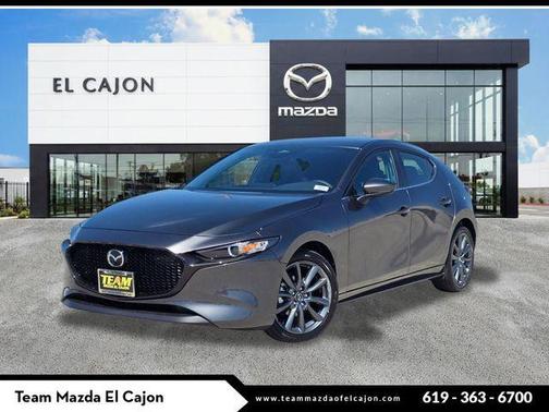 Machine Gray Metallic 2026 Mazda Mazda3 FWD w/Preferred Package
