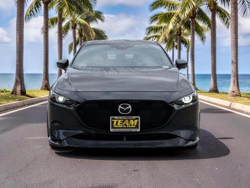 Jet Black Mica 2025 Mazda Mazda3 AWD w/Premium Package