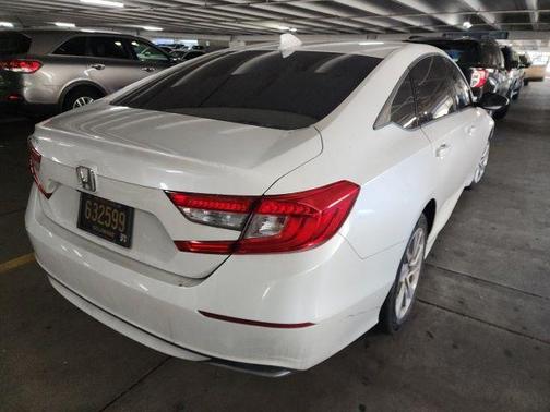 White 2018 Honda Accord LX