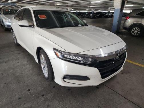 White 2018 Honda Accord LX