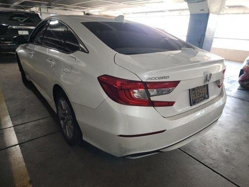 White 2018 Honda Accord LX