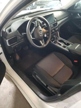 White 2018 Honda Accord LX