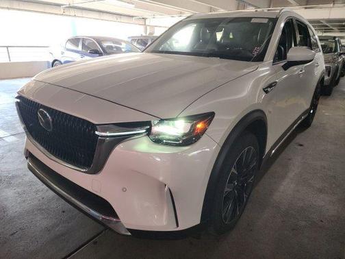 Rhodium White Metallic 2024 Mazda CX-90 PHEV Premium Plus