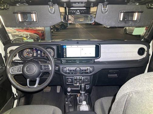 Bright White Clearcoat 2024 Jeep Wrangler Sahara