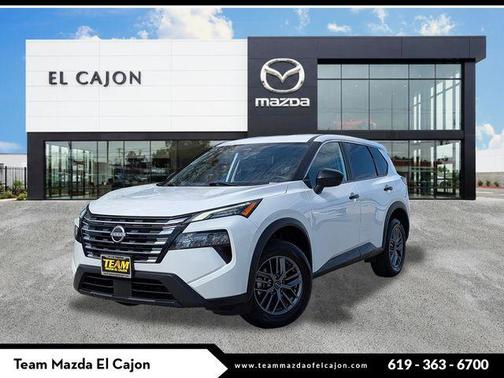 Glacier White 2024 Nissan Rogue S