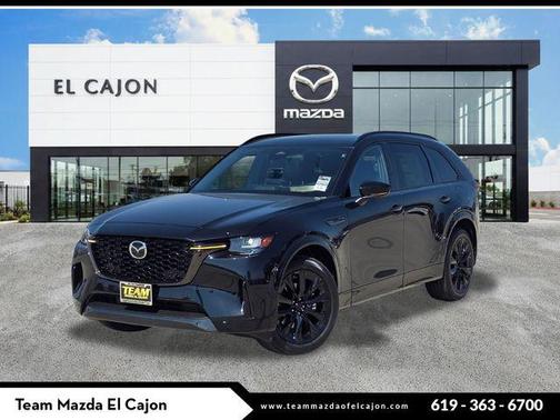 Jet Black Mica 2026 Mazda CX-90 3.3 Turbo S Premium Sport