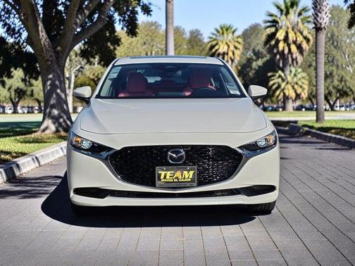 Snowflake White Pearl 2026 Mazda Mazda3 FWD w/Preferred Package