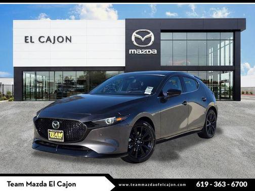 Machine Gray Metallic 2026 Mazda Mazda3 AWD w/Premium Package