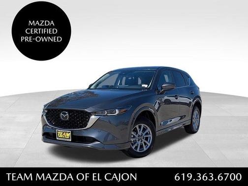 Machine Gray Metallic 2025 Mazda CX-5 2.5 S Preferred Package