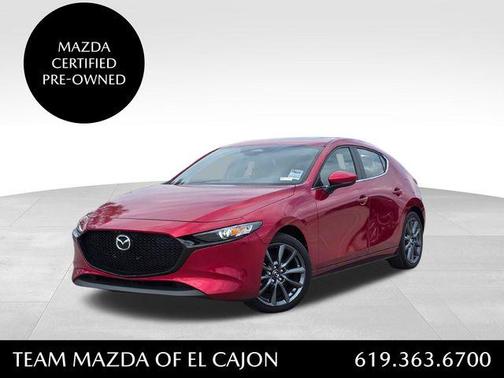 Soul Red Crystal Metallic 2026 Mazda Mazda3 FWD w/Preferred Package