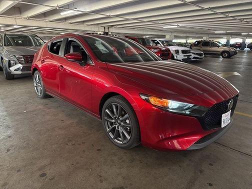 Soul Red Crystal Metallic 2026 Mazda Mazda3 FWD w/Preferred Package