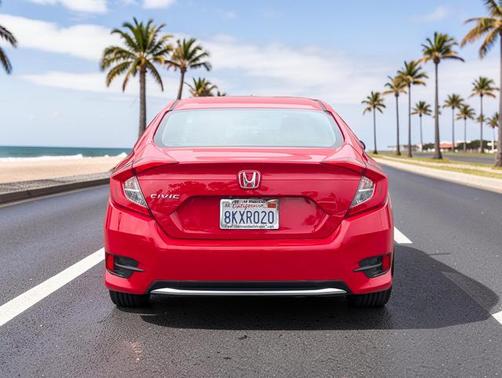 Rallye Red 2019 Honda Civic LX