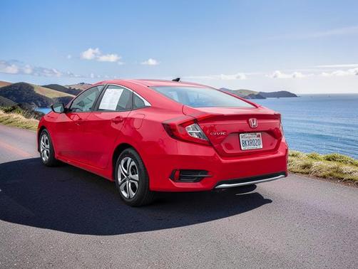 Rallye Red 2019 Honda Civic LX