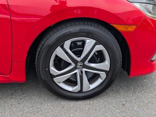Rallye Red 2019 Honda Civic LX