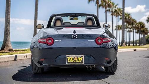 Deep Crystal Blue Mica 2025 Mazda MX-5 Miata Grand Touring