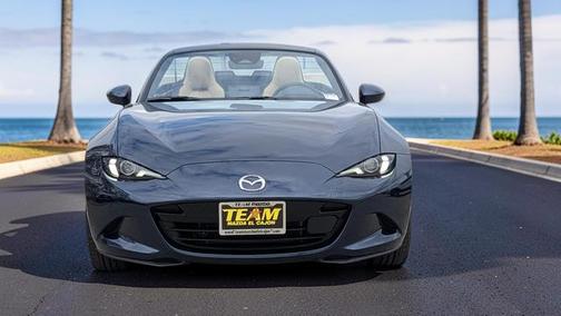 Deep Crystal Blue Mica 2025 Mazda MX-5 Miata Grand Touring