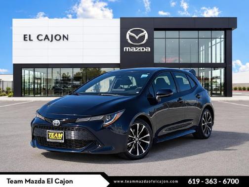 Aqua 2019 Toyota Corolla Hatchback SE
