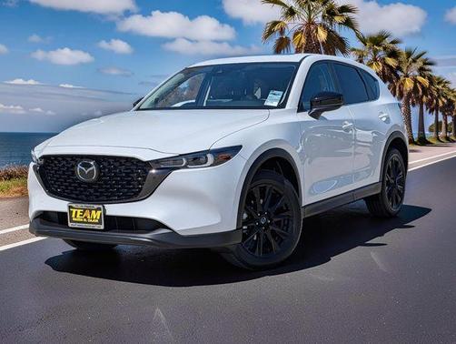 Rhodium White Metallic 2025 Mazda CX-5 2.5 S Carbon Edition