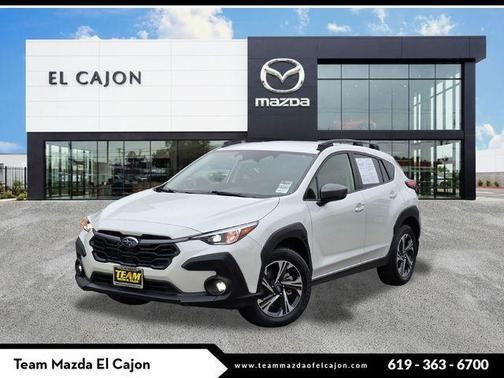 Crystal White Pearl 2024 Subaru Crosstrek Premium