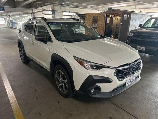 Crystal White Pearl 2024 Subaru Crosstrek Premium