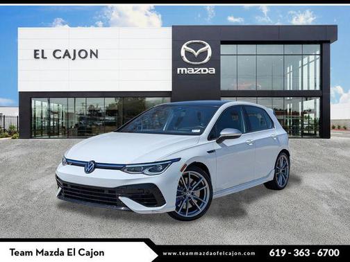 Pure White 2024 Volkswagen Golf R 2.0T