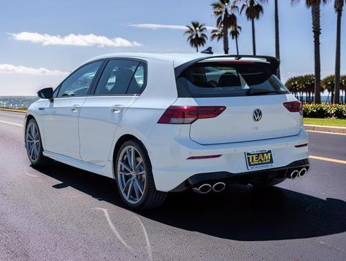 Pure White 2024 Volkswagen Golf R 2.0T