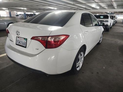 Super White 2019 Toyota Corolla LE